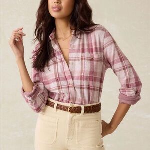 Faherty Legend™ Sweater Shirt - Amelia Plaid